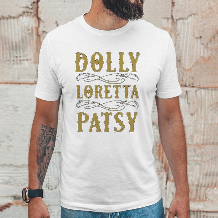 Dolly Loretta Patsy Unisex T-Shirt Gifts for Him