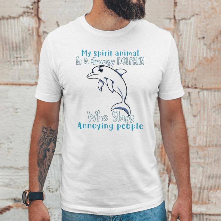 Dolphin Annoying People Dolphin Lovers Unisex T-Shirt Gifts for Him