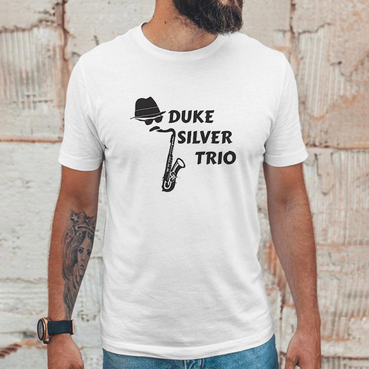 Duke Silver Trio Unisex T-Shirt Gifts for Him