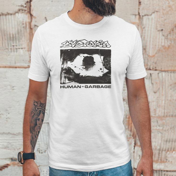 Dystopia Human Garbage Unisex T-Shirt Gifts for Him