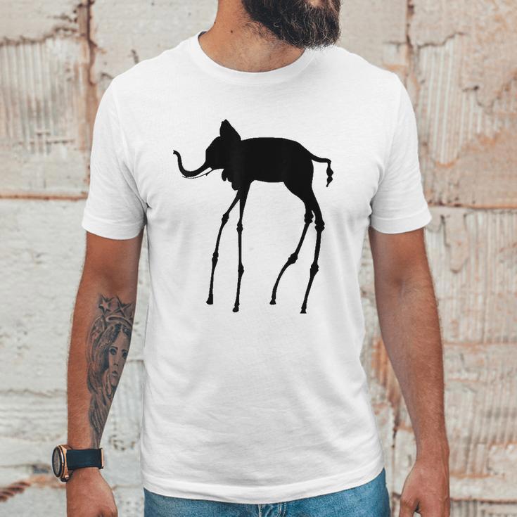 The Elephant By Dali Unisex T-Shirt Gifts for Him