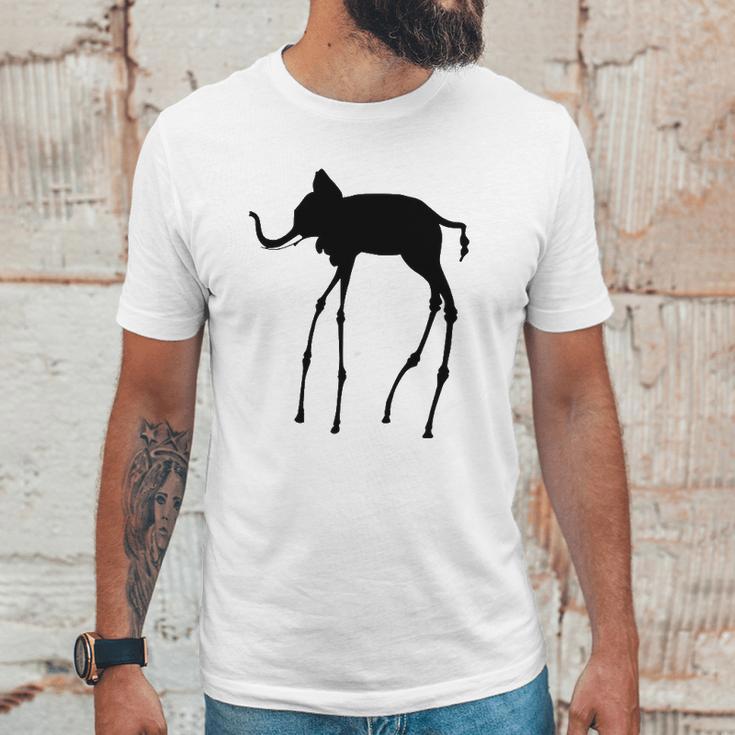 Elephant Surrealist Artwork Surrealism Period Unisex T-Shirt Gifts for Him