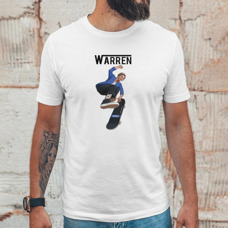 Elizabeth 2020 Warren Vans Logo Parody Unisex T-Shirt Gifts for Him