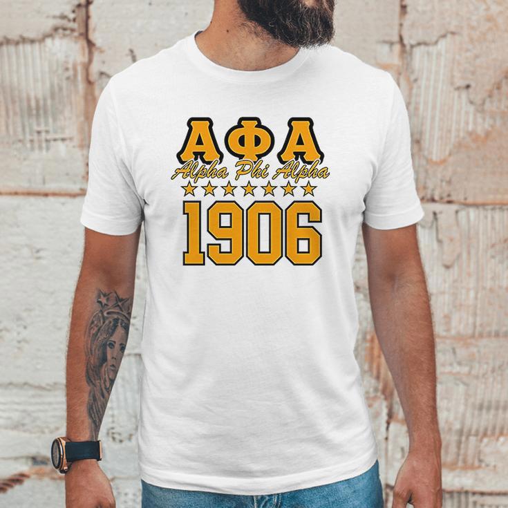 Fashion Greek Alpha Phi Alpha 7 Stars 1906 Ringer Unisex T-Shirt Gifts for Him