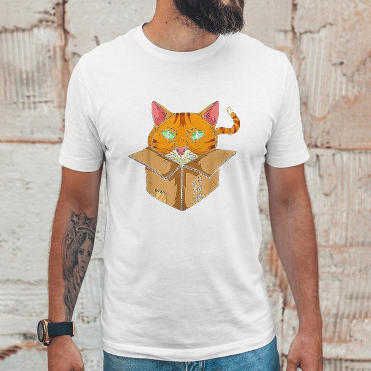 If It Is Fits I Sit Cat Box Funny Quote For Owner Unisex T-Shirt Gifts for Him