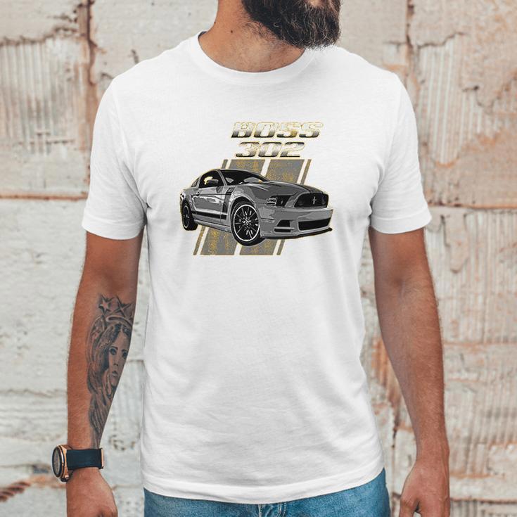 Ford Mustang Boss 302 Unisex T-Shirt Gifts for Him