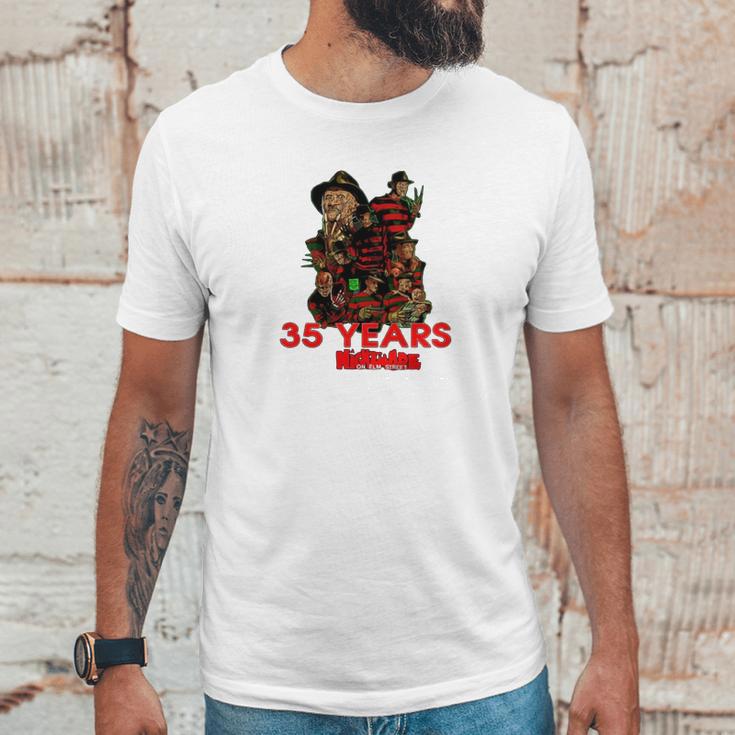 Freddy Krueger 35 Years Of Nightmare On Elm Street 1984-2019 Shirt Unisex T-Shirt Gifts for Him