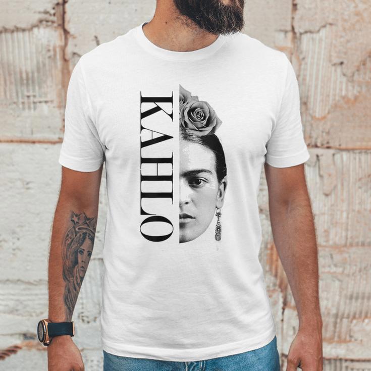 Frida Kahlo Portrait Retro Unisex T-Shirt Gifts for Him