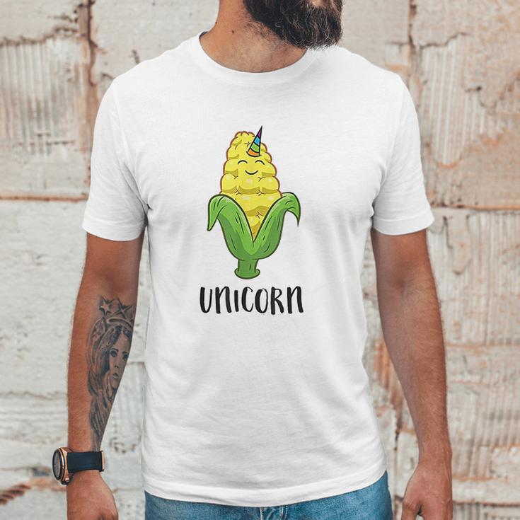 Funny Uni Corn Unicorn Corn Lovers Corn Farmer Unisex T-Shirt Gifts for Him