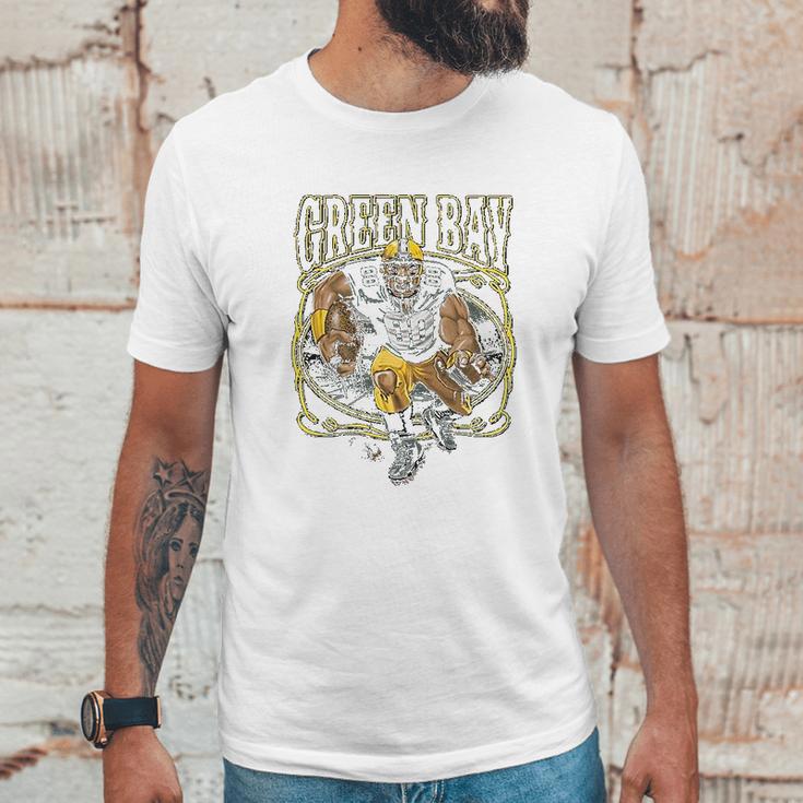 Green Bay Fan Gb Fantasy Football Unisex T-Shirt Gifts for Him