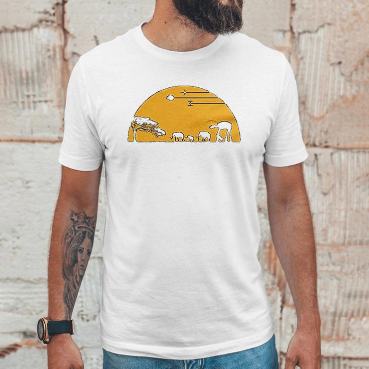 Guerrilla Tees At-At Movie Unisex T-Shirt Gifts for Him