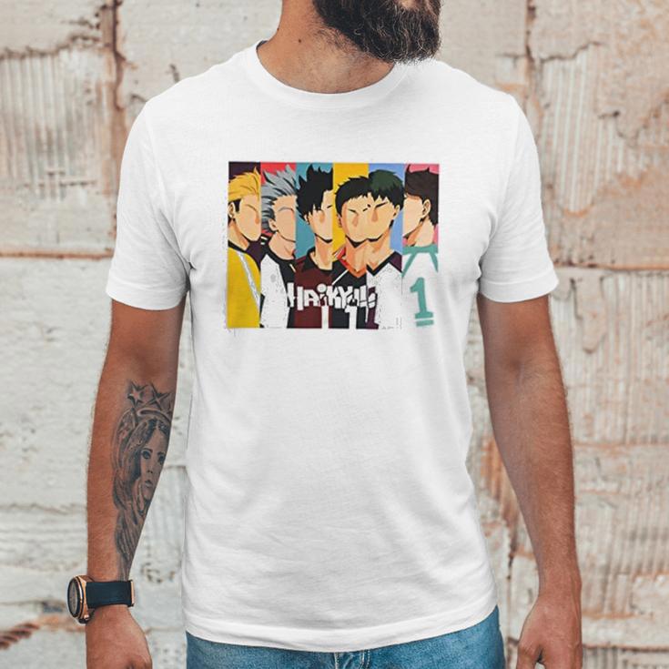 Haikyuu Team Gift Unisex T-Shirt Gifts for Him