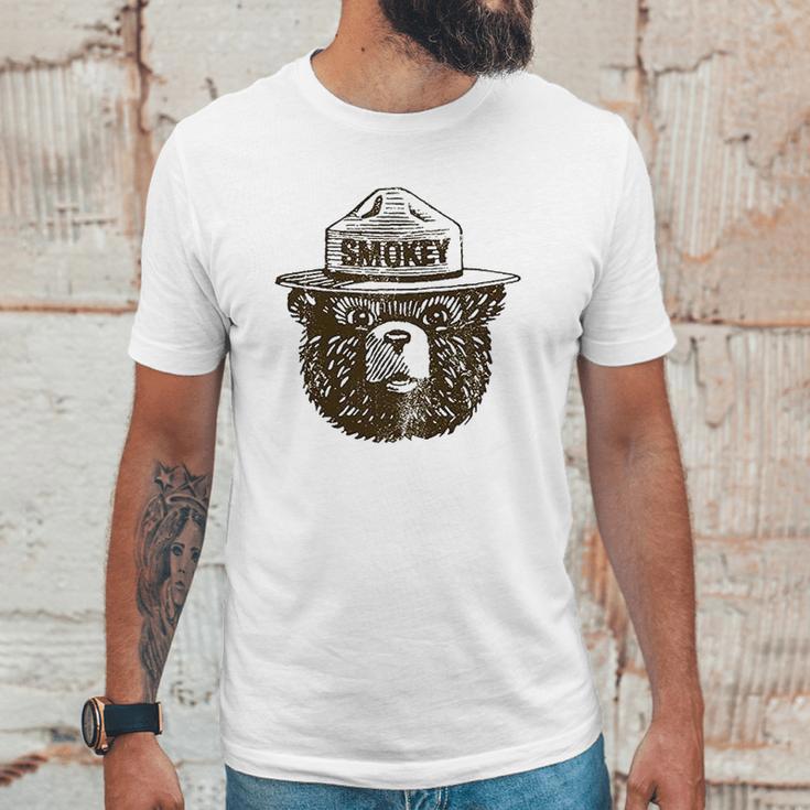 Hank Player Usa Official Smokey Bear Unisex T-Shirt Gifts for Him