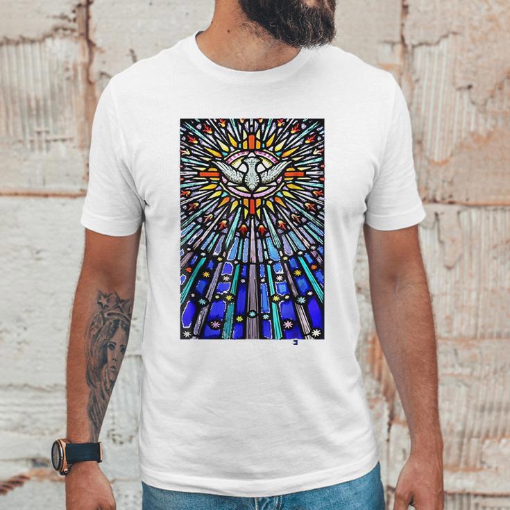 Holy Spirit Descending Like A Dove Unisex T-Shirt Gifts for Him