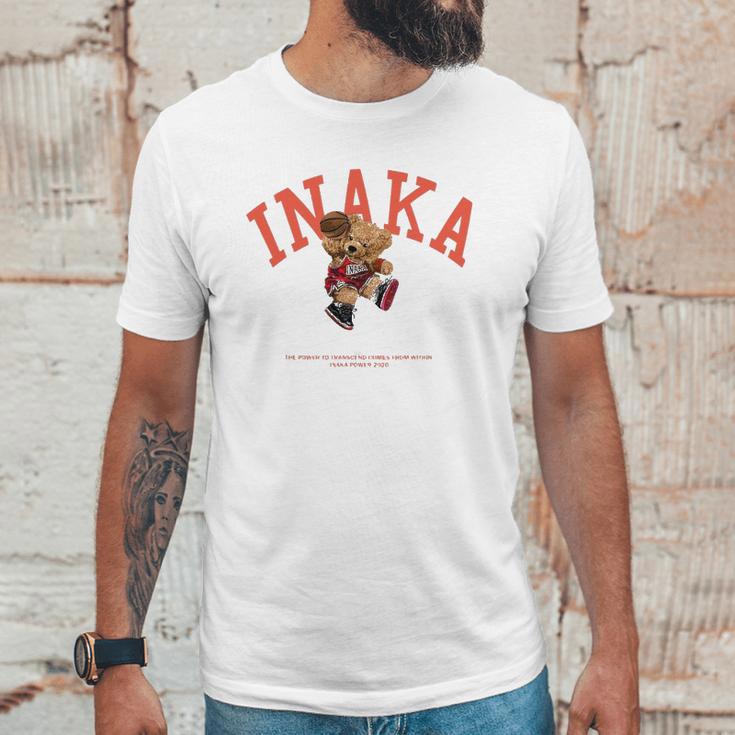 Inaka Basketball Bear Limited Design Unisex T-Shirt Gifts for Him