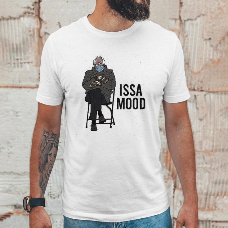 Issa Mood Funny Bernie Sanders Mittens Meme Unisex T-Shirt Gifts for Him