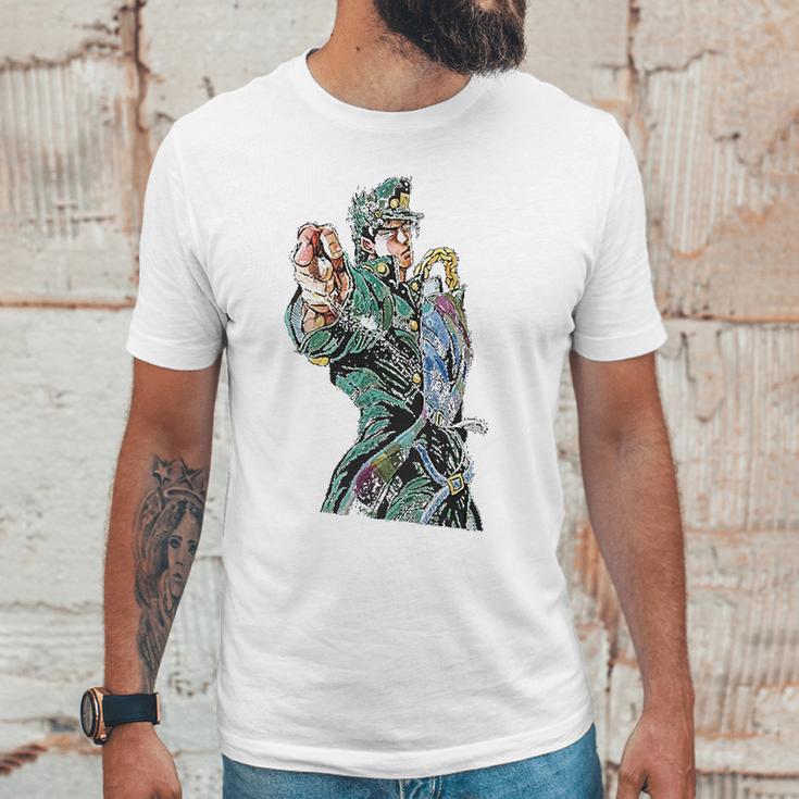 Jojos Bizarre Adventure Jotaro Kujo Unisex T-Shirt Gifts for Him