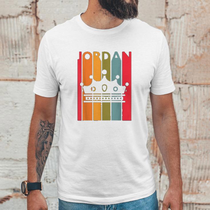 Jordan Gift Idea For Boys Men First Name Vintage Jordan Unisex T-Shirt Gifts for Him