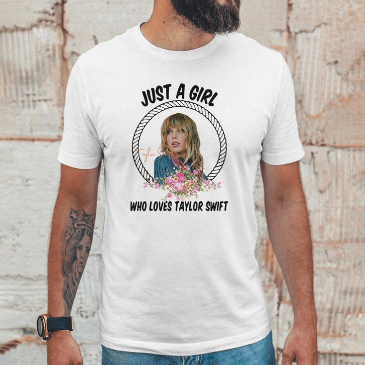 Just A Girl Who Loves Taylor Swift Unisex T-Shirt Gifts for Him