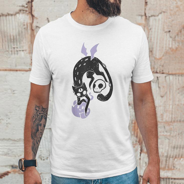 Kawaii Black Cat Pastel Goth Soft Grunge Clothing Unisex T-Shirt Gifts for Him