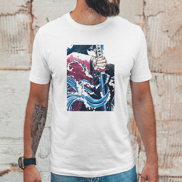 Kimetsu No Yaiba Demon Slayer Graphic Unisex T-Shirt Gifts for Him