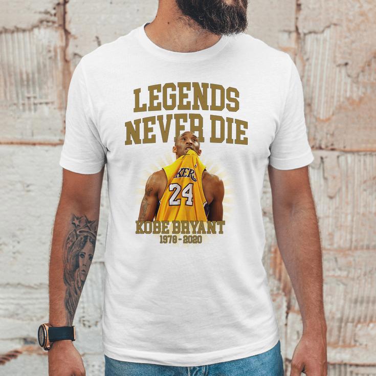 Kobe Legends Never Die Unisex T-Shirt Gifts for Him