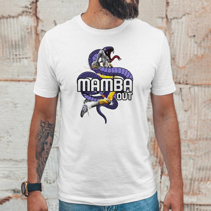 Kobe Mamba Out Unisex T-Shirt Gifts for Him