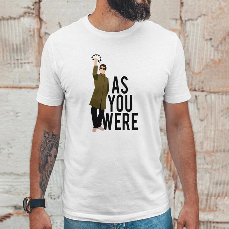 Liam Gallagher As You Were Unisex T-Shirt Gifts for Him