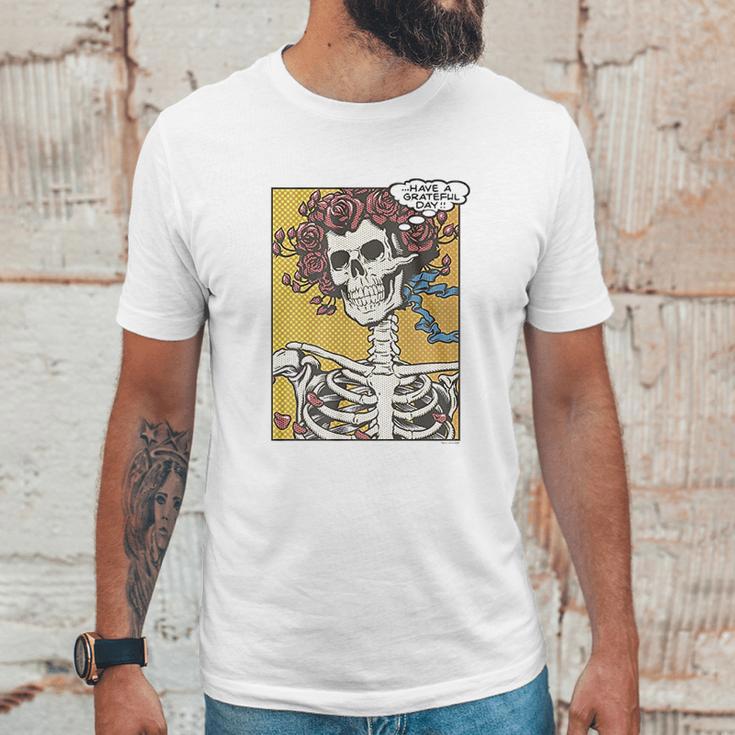 Liquid Blue Dead Pop Art Bertha Have A Grateful Ss Unisex T-Shirt Gifts for Him