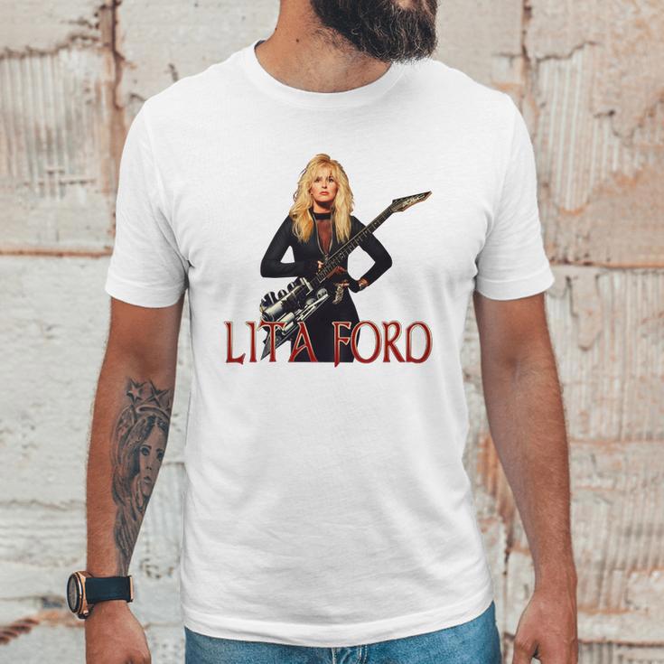 Lita Ford Tshirt Unisex T-Shirt Gifts for Him