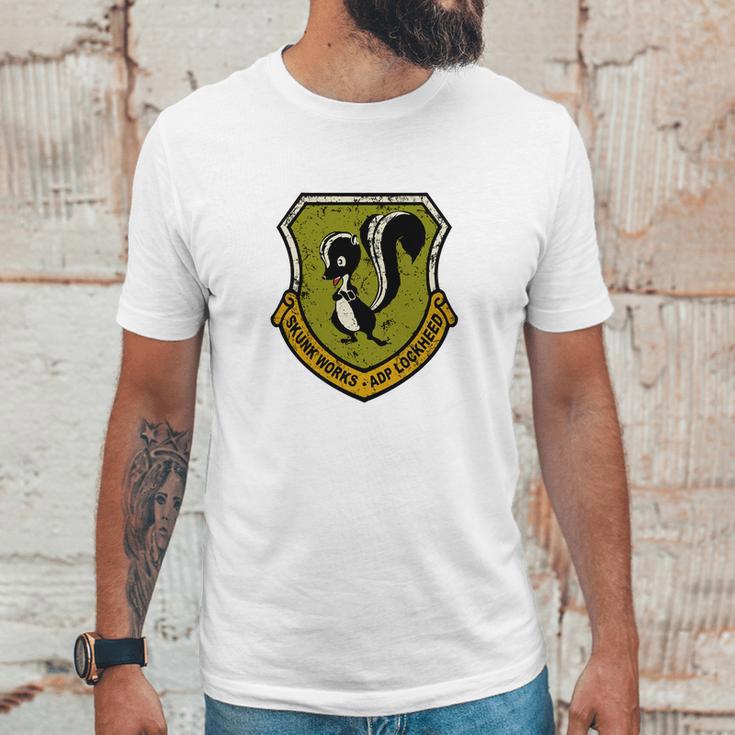 Lockheed Martin Skunk Works Vintage Logo Unisex T-Shirt Gifts for Him