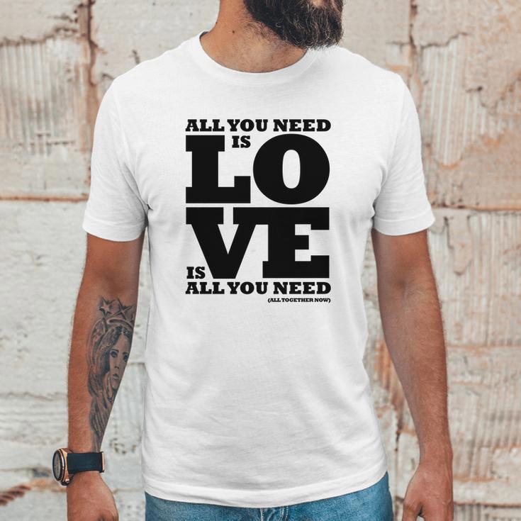 Love Beatles Unisex T-Shirt Gifts for Him