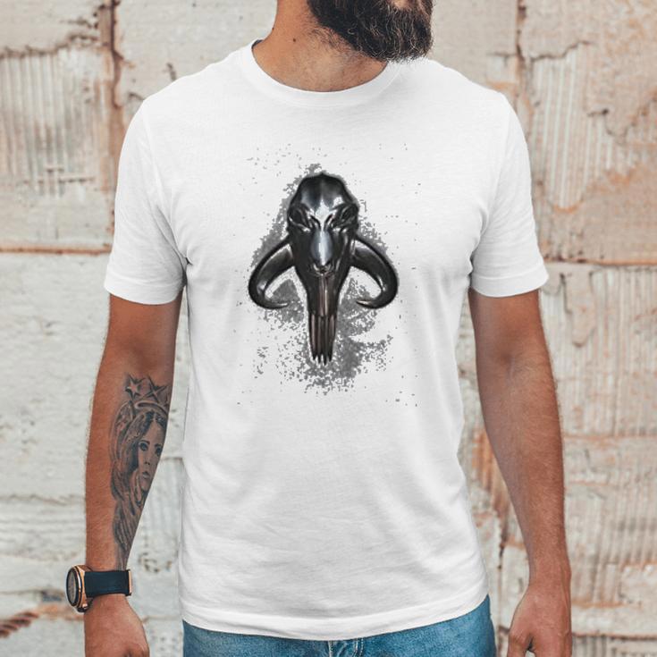 The Mandalorian Armorer Metal Icon Unisex T-Shirt Gifts for Him