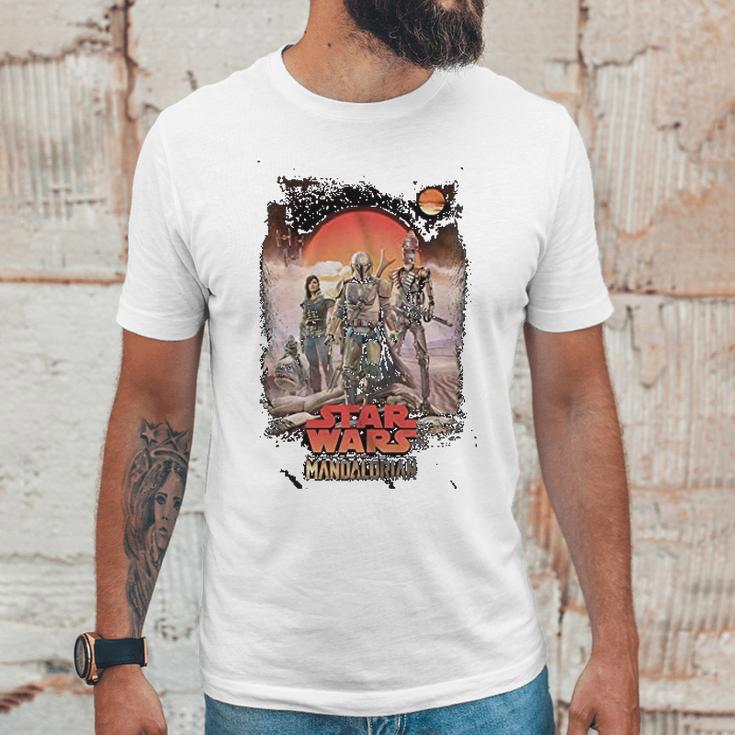 The Mandalorian Art Unisex T-Shirt Gifts for Him