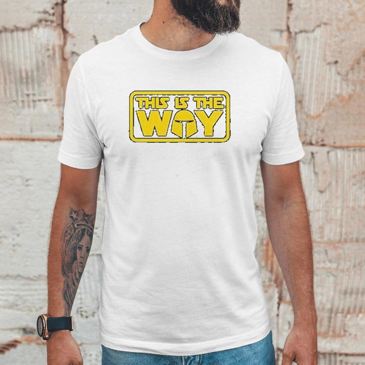 The Mandalorian This Is The Way Retro Unisex T-Shirt Gifts for Him