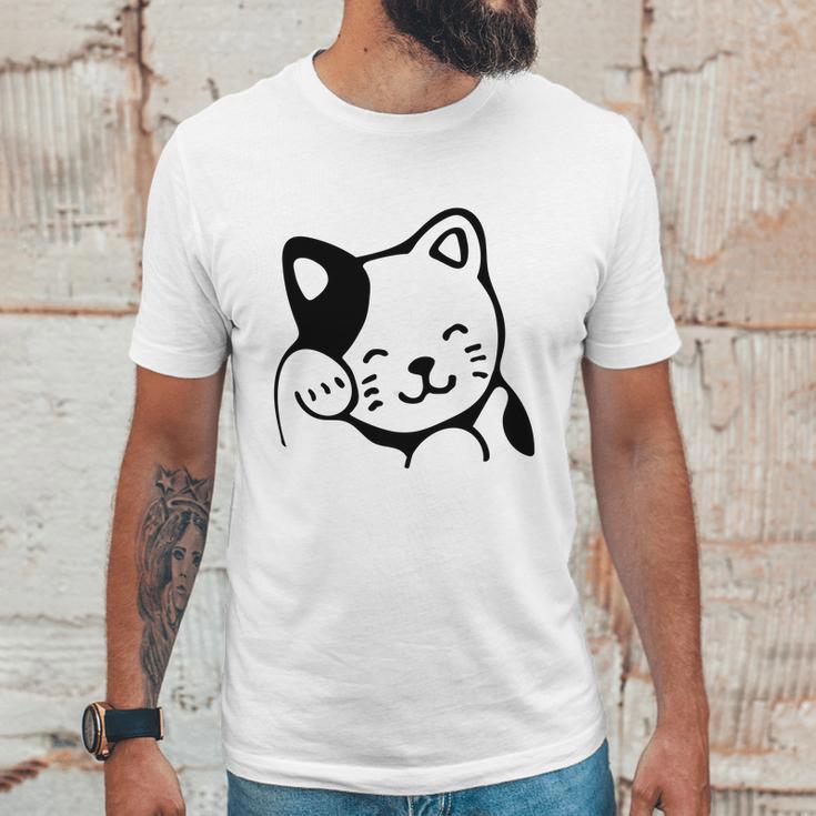 Maneki Neko Shirt Asian Good Luck Cat Unisex T-Shirt Gifts for Him