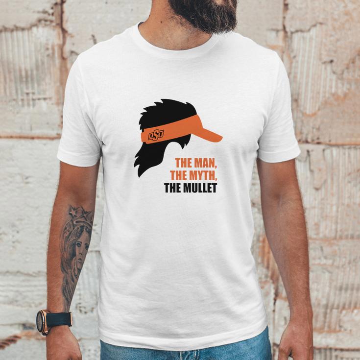 Mike Gundy The Man The Myth The Mullet Unisex T-Shirt Gifts for Him