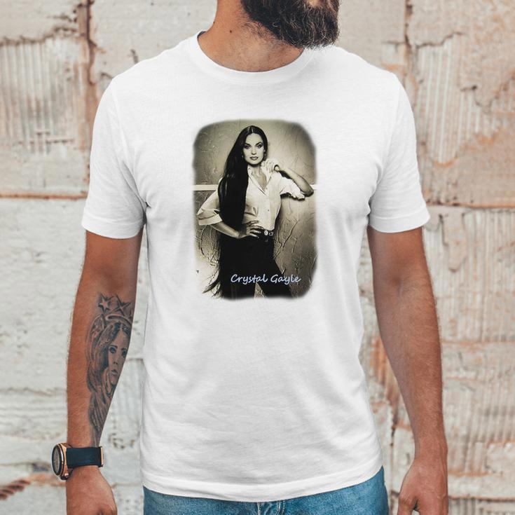 Milarois Crystal Gayle Beautiful Unisex T-Shirt Gifts for Him