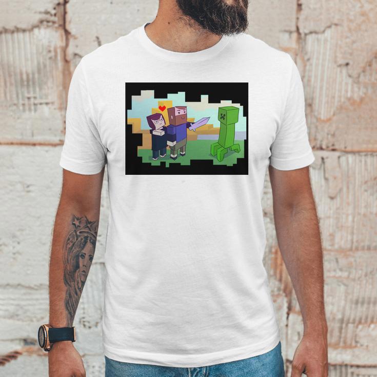 Minecraft Love T-Shirt Unisex T-Shirt Gifts for Him