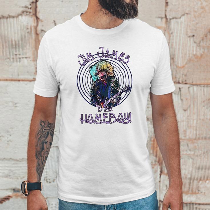 My Morning Jacket Fan Art Jim James Is My Homeboy Unisex T-Shirt Gifts for Him