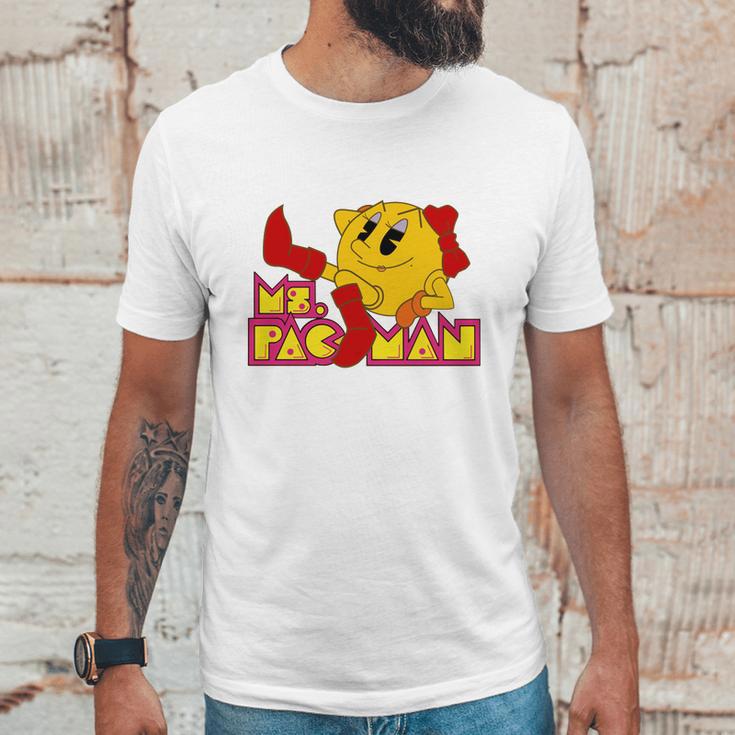 Ms Pac Man Shirt T-Shirt Unisex T-Shirt Gifts for Him