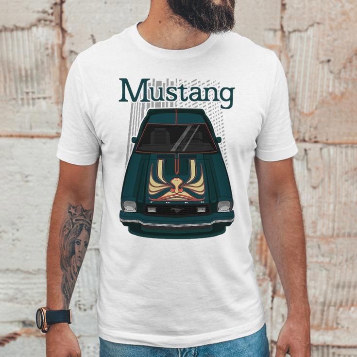 Mustang King Cobra 1978 Aqua Metallic Unisex T-Shirt Gifts for Him