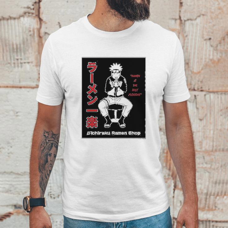 Naruto Shippuden Ichiraku Ramen Shop Unisex T-Shirt Gifts for Him