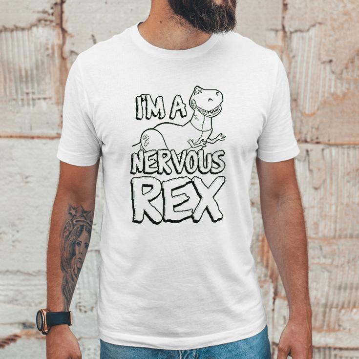 Nervous Rex Unisex T-Shirt Gifts for Him