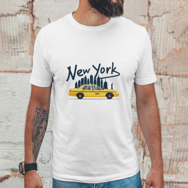 Nyc New York Yellow Cab Taxi Gift Souvenir Unisex T-Shirt Gifts for Him