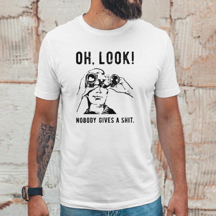 Oh Look Nobody Gives A Shit Special 2022 Gift Unisex T-Shirt Gifts for Him