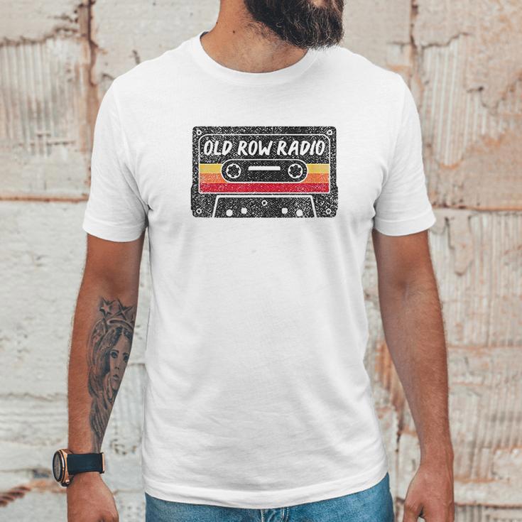 Old Row Radio Cassette Unisex T-Shirt Gifts for Him