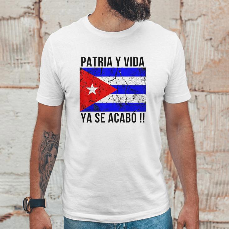 Patria Y Vida Ya Se Acabo Unisex T-Shirt Gifts for Him