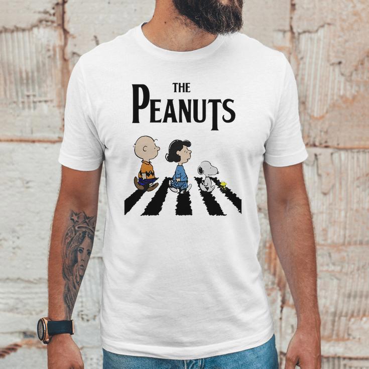 Peanuts Beatles Tshirt Unisex T-Shirt Gifts for Him