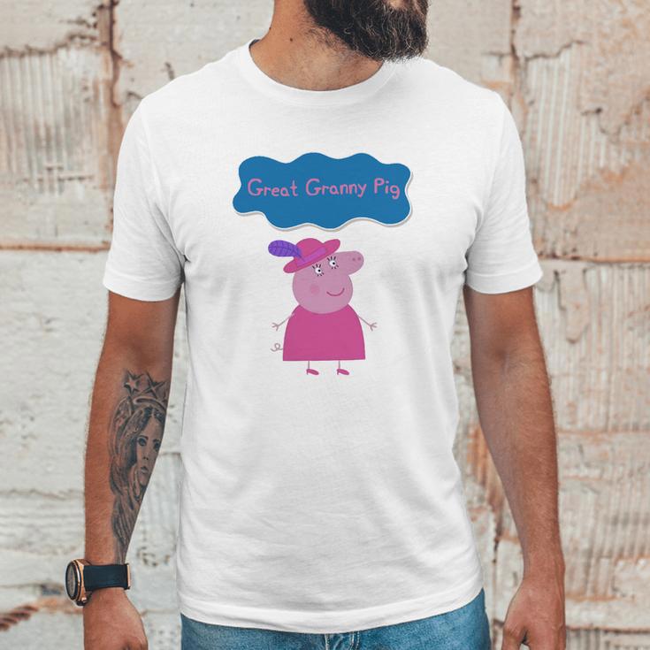 Peppa Pig Peppa Pig Shirt Granny Pig Great Granny Pig Unisex T-Shirt Gifts for Him